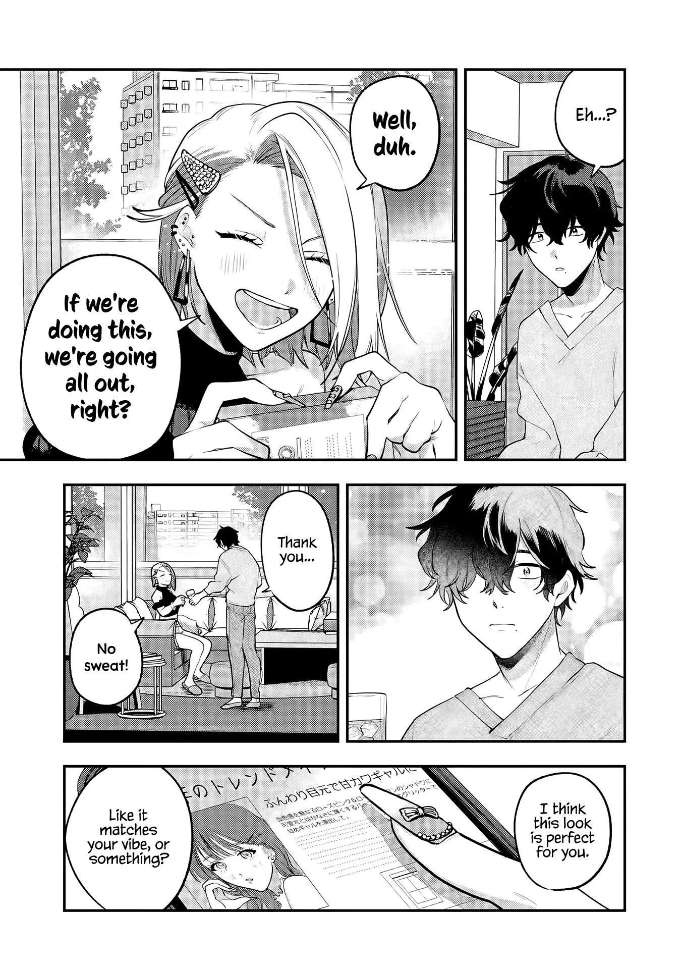 The Guy She Likes is a #CrossdressingBoy Chapter 1 page 38 - 