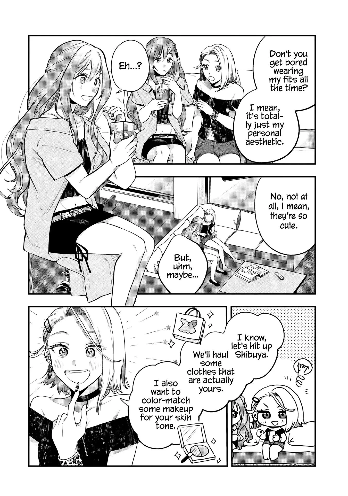 The Guy She Likes is a #CrossdressingBoy Chapter 1 page 52 - 