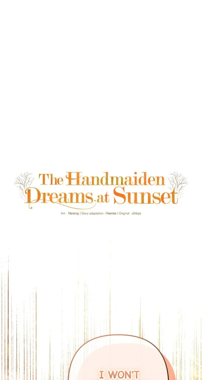 The Handmaiden Dreams at Sunset Chapter 58 page 1 - 