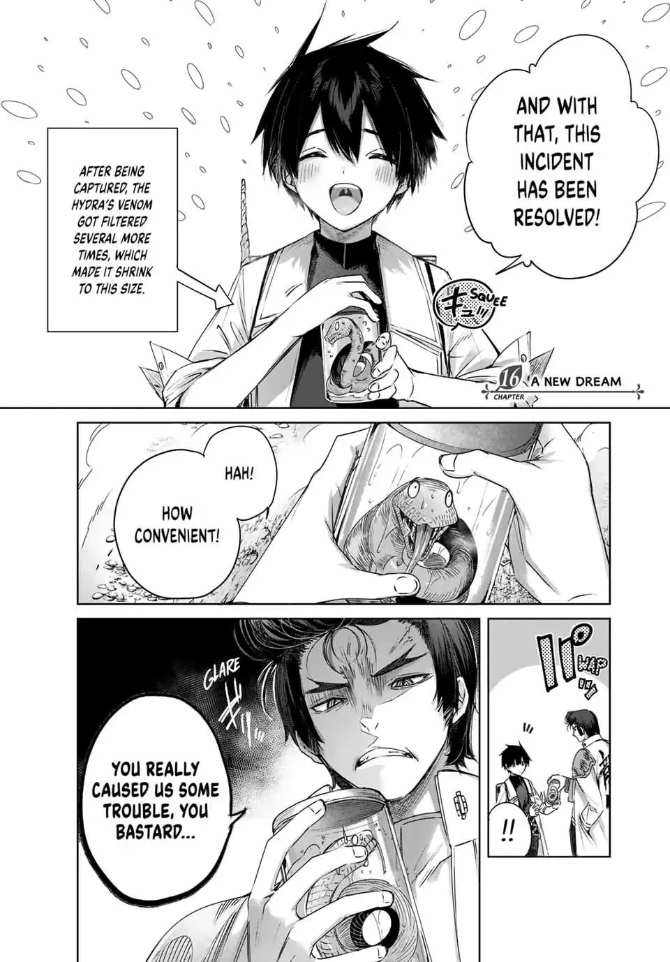 The Healer Ditches the Boonies to Become an S-Rank Adventurer: The Boy from the Hero’s Village Doesn’t Know His Cheat Medicine Is Unrivaled Chapter 16 page 1 - 
