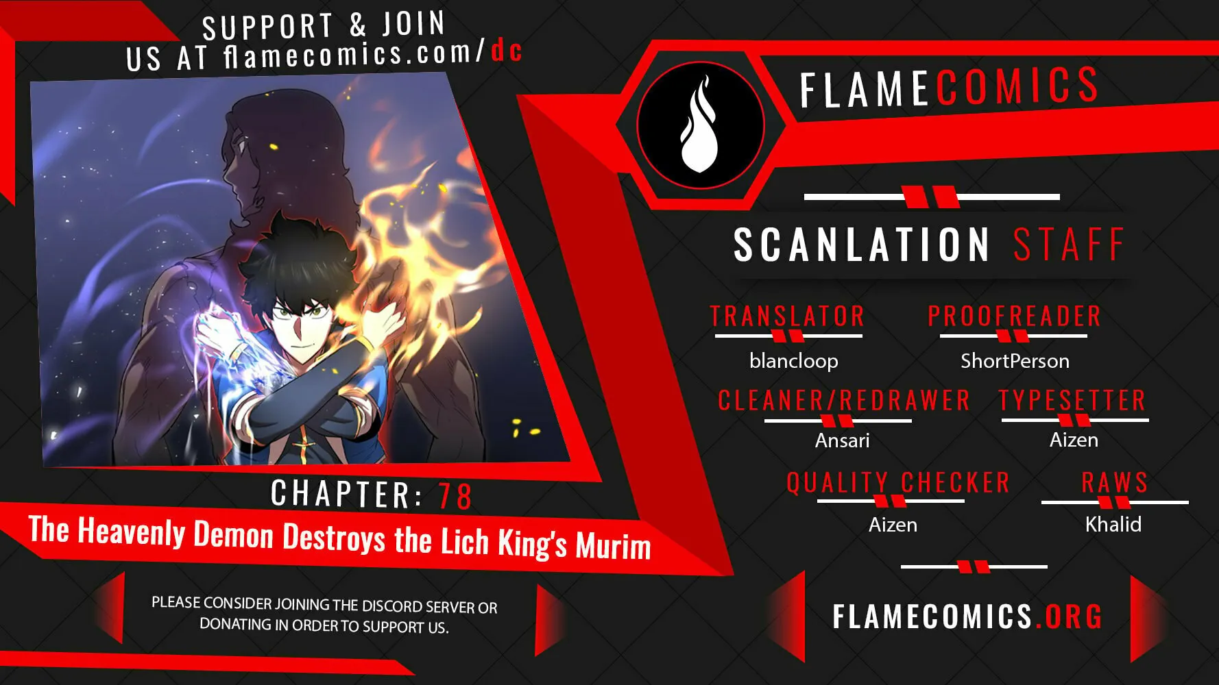 The Heavenly Demon Destroys the Lich King's Murim Chapter 78 page 1 - 