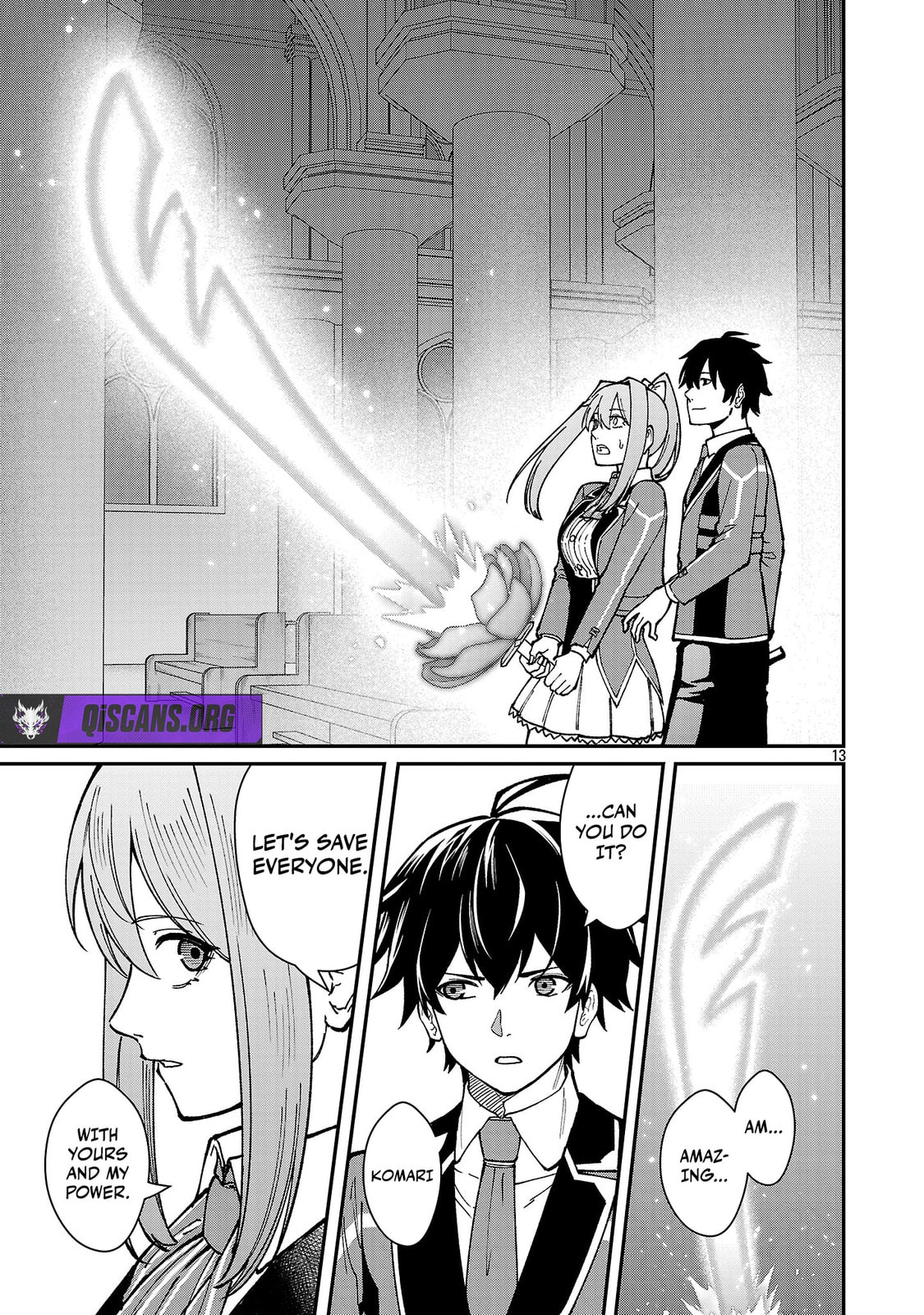The Hero Trained by the Worst Demon King is Unrivaled in the School of Returnees from Another World Chapter 39 page 15 - 