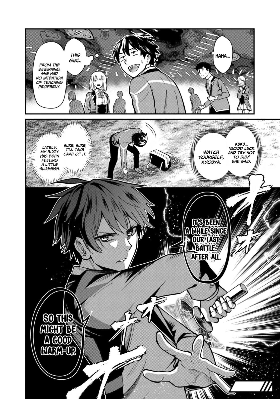 The Hero Trained by the Worst Demon King is Unrivaled in the School of Returnees from Another World Chapter 4 page 24 - 