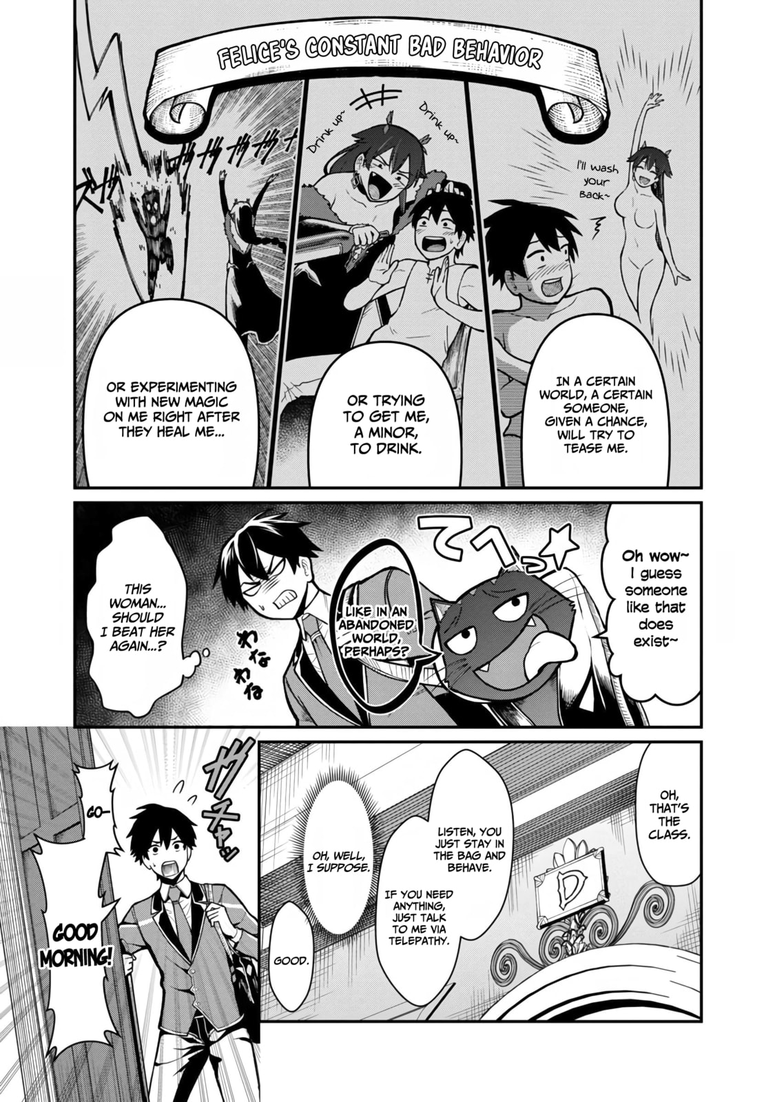 The Hero Trained by the Worst Demon King is Unrivaled in the School of Returnees from Another World Chapter 4 page 6 - 