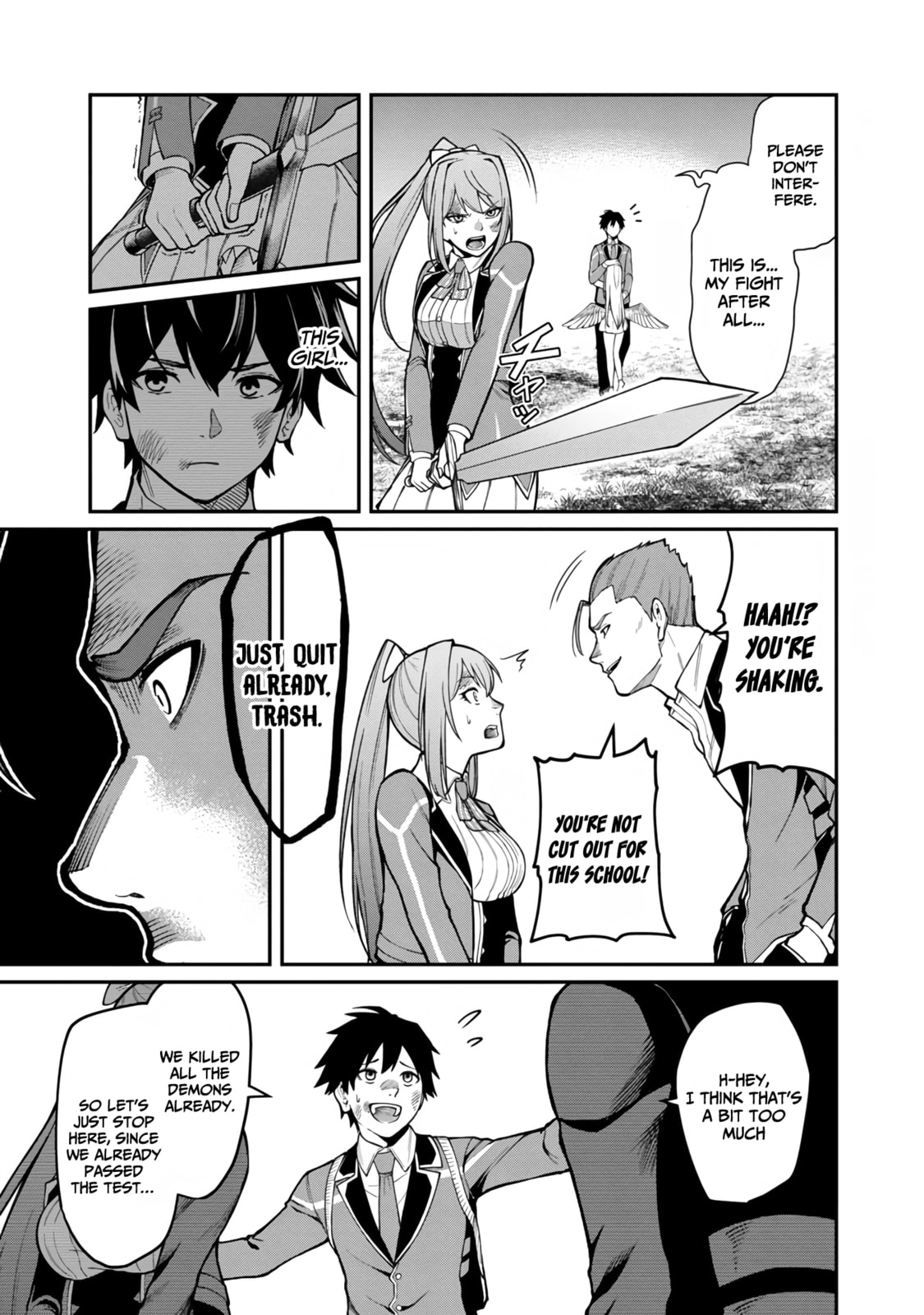 The Hero Trained by the Worst Demon King is Unrivaled in the School of Returnees from Another World Chapter 6 page 12 - 