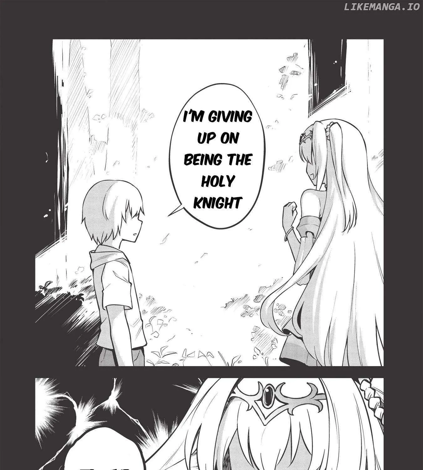 The holy knight's dark road Chapter 12 page 27 - 