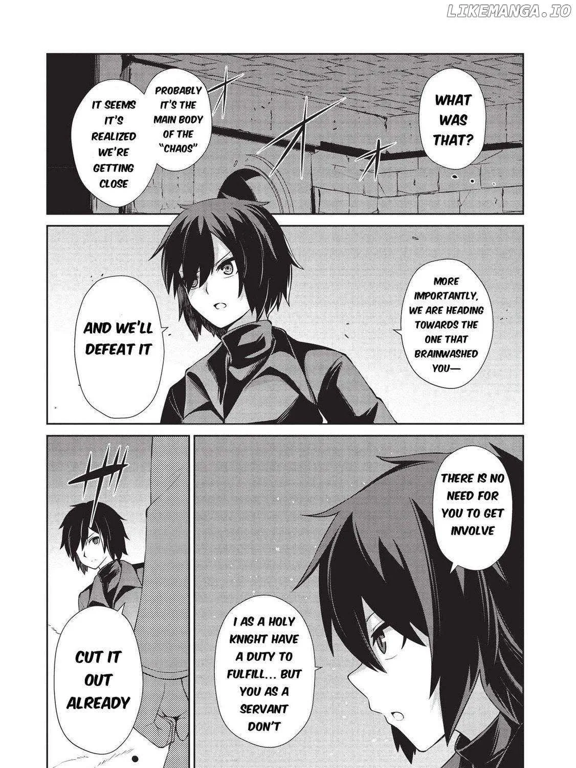 The holy knight's dark road Chapter 14 page 20 - 