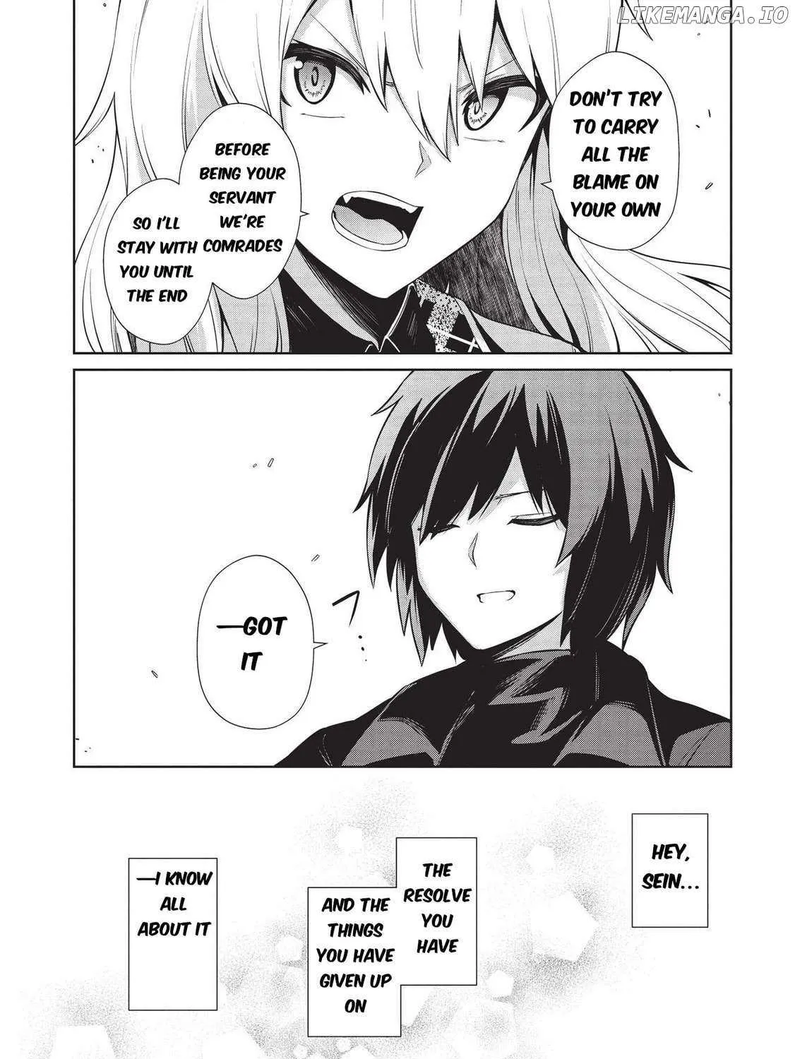 The holy knight's dark road Chapter 14 page 22 - 