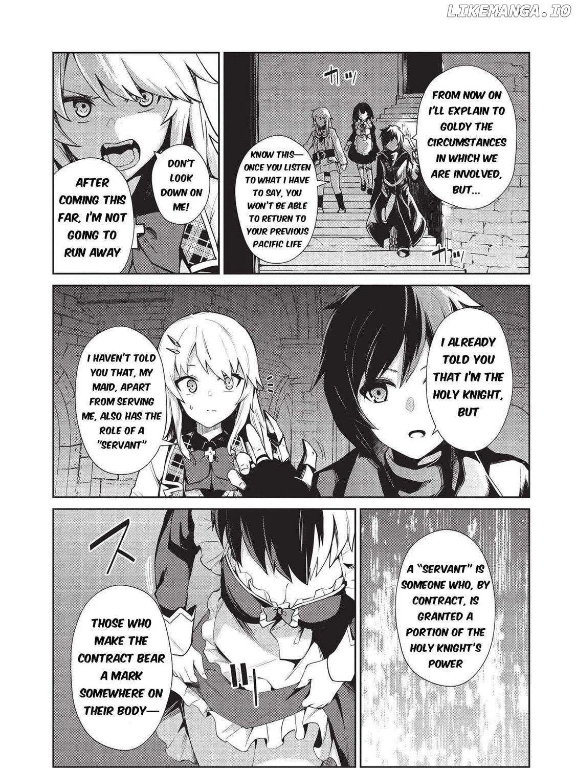 The holy knight's dark road Chapter 14 page 10 - 
