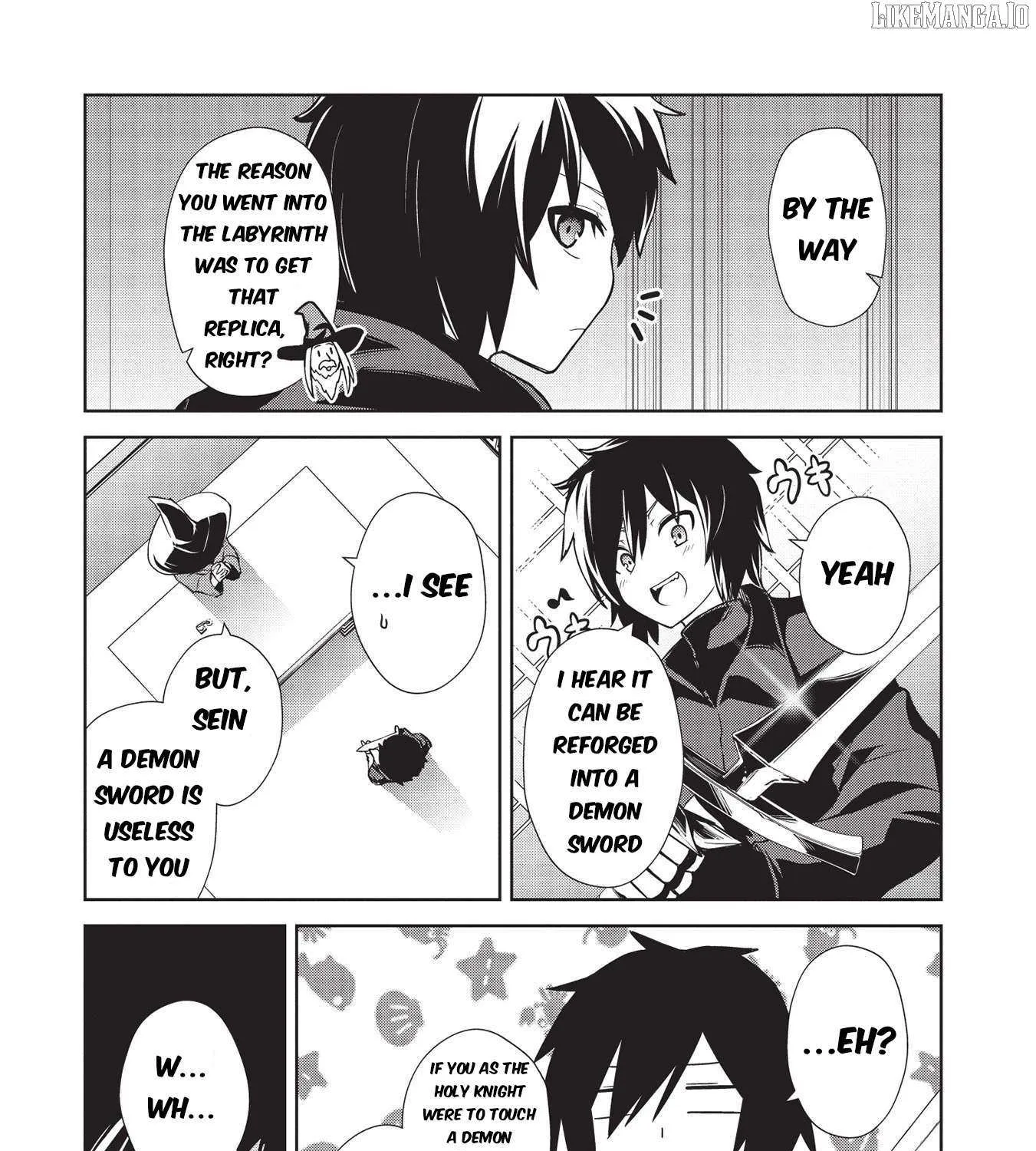 The holy knight's dark road Chapter 15 page 27 - 