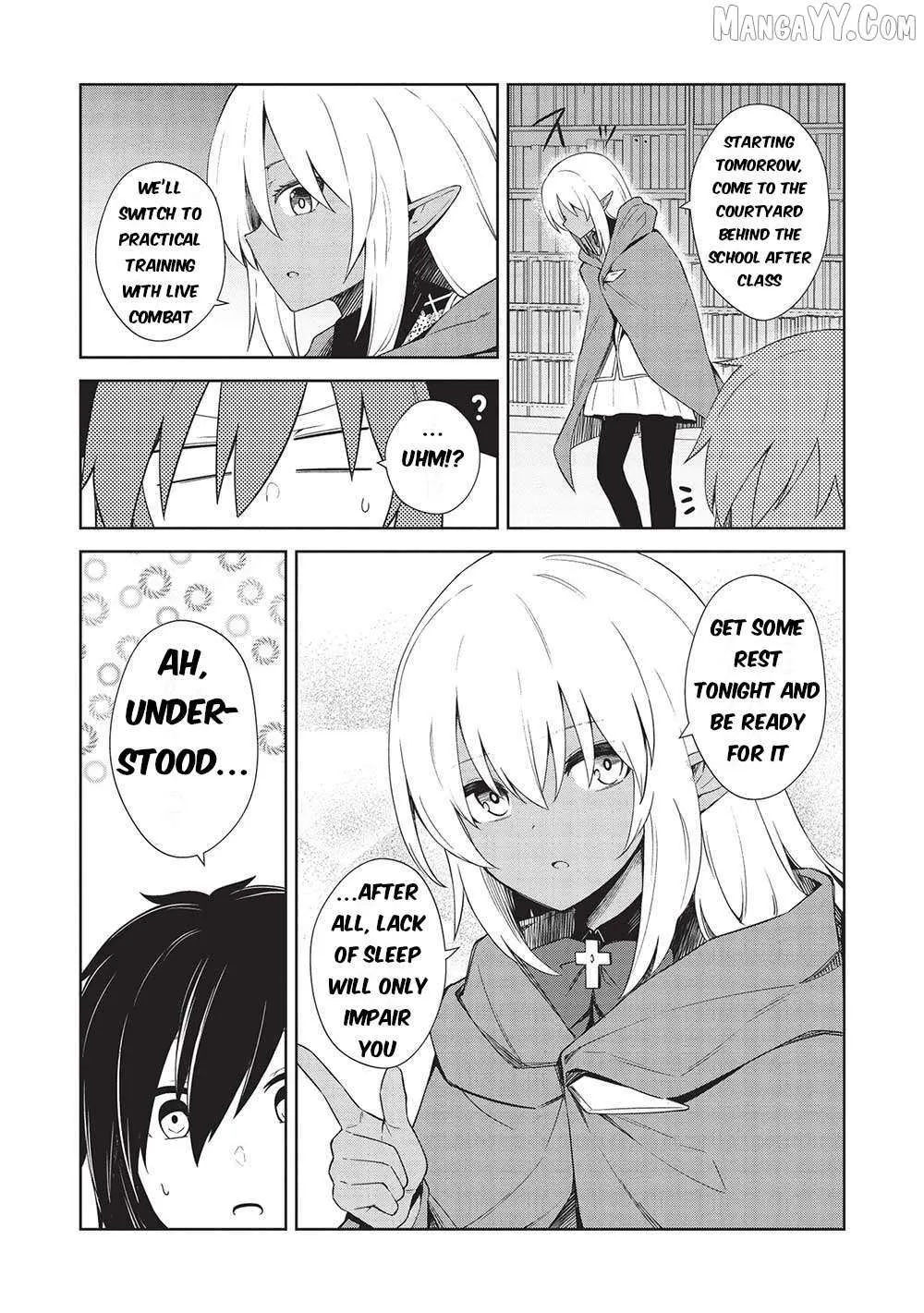 The holy knight's dark road Chapter 18 page 19 - 