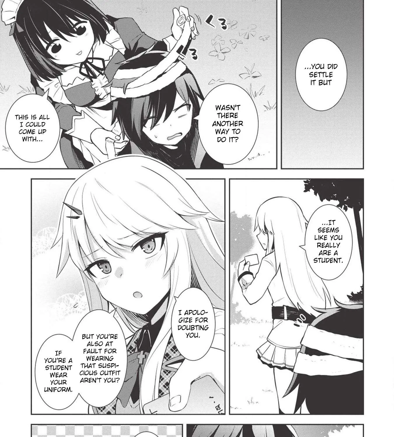 The holy knight's dark road Chapter 2 page 13 - 