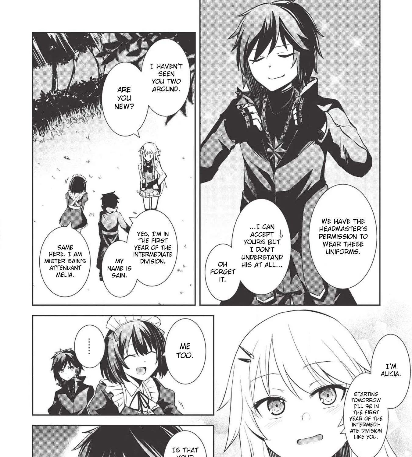 The holy knight's dark road Chapter 2 page 15 - 