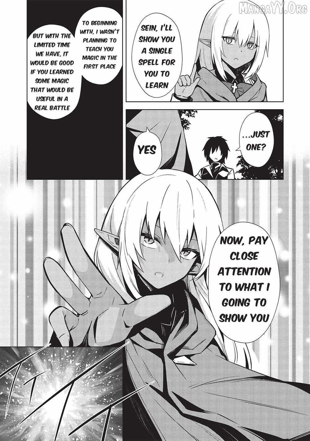 The holy knight's dark road Chapter 20 page 8 - 
