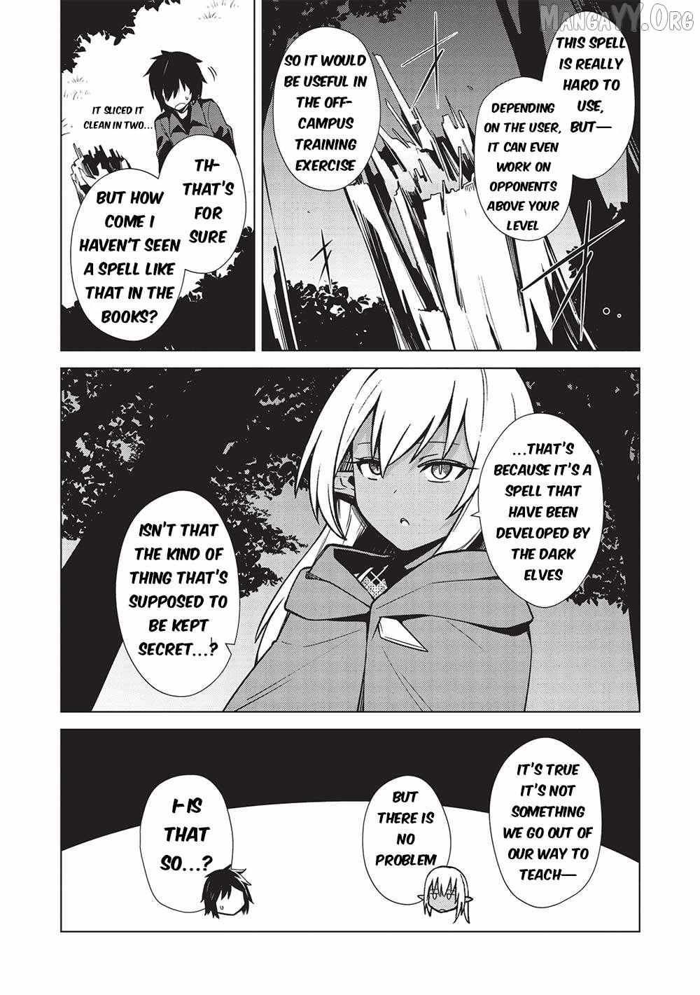 The holy knight's dark road Chapter 20 page 10 - 