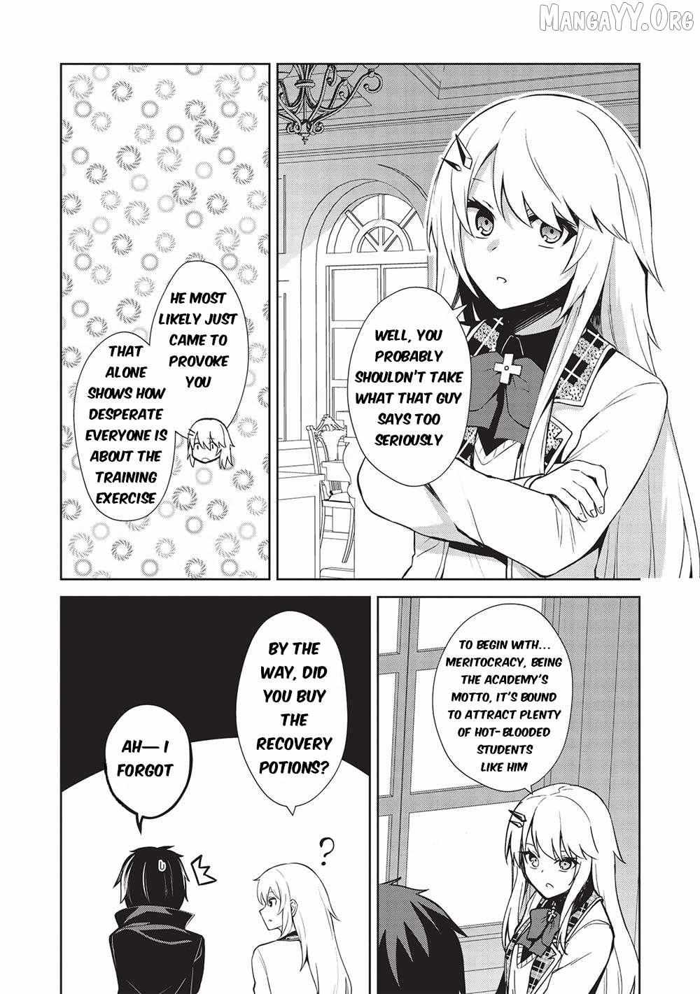 The holy knight's dark road Chapter 21 page 14 - 