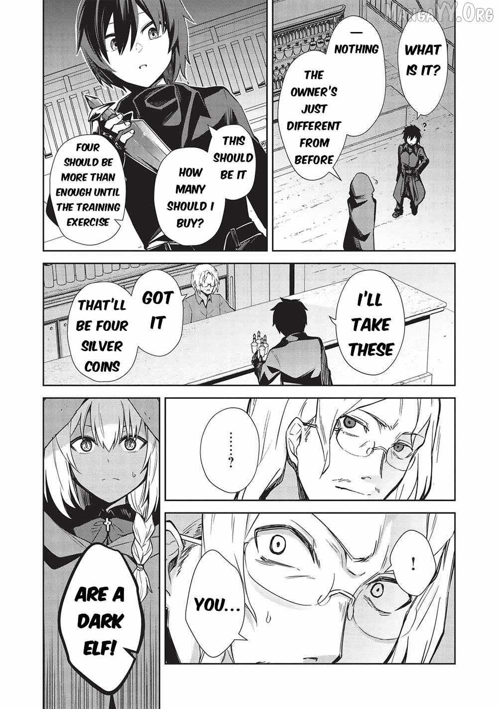 The holy knight's dark road Chapter 21 page 18 - 
