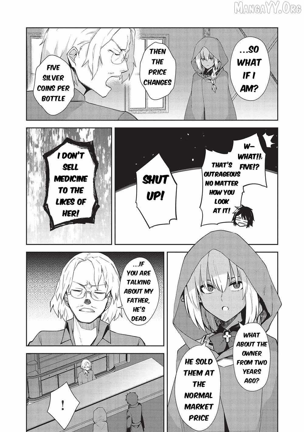 The holy knight's dark road Chapter 21 page 19 - 