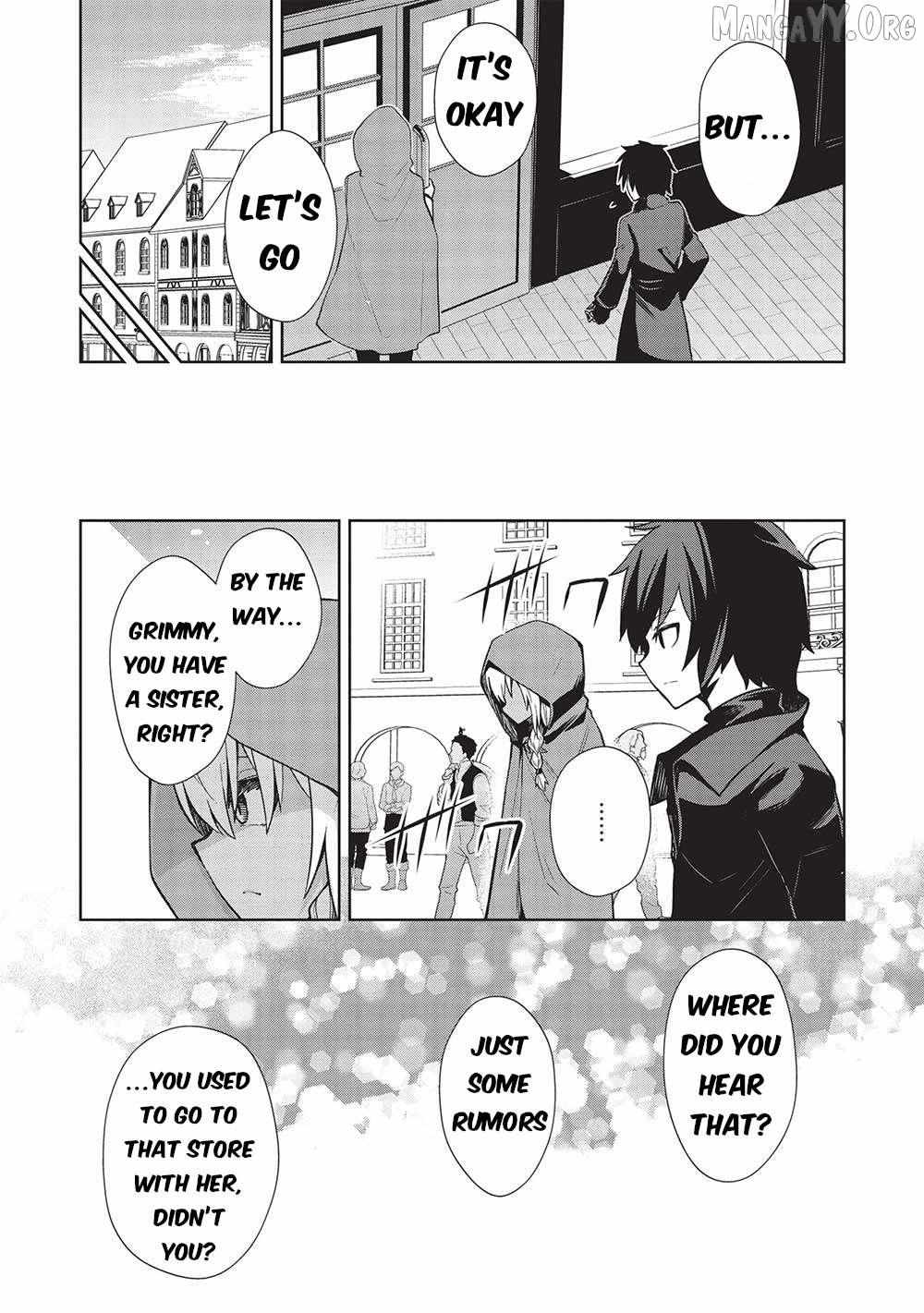 The holy knight's dark road Chapter 21 page 21 - 
