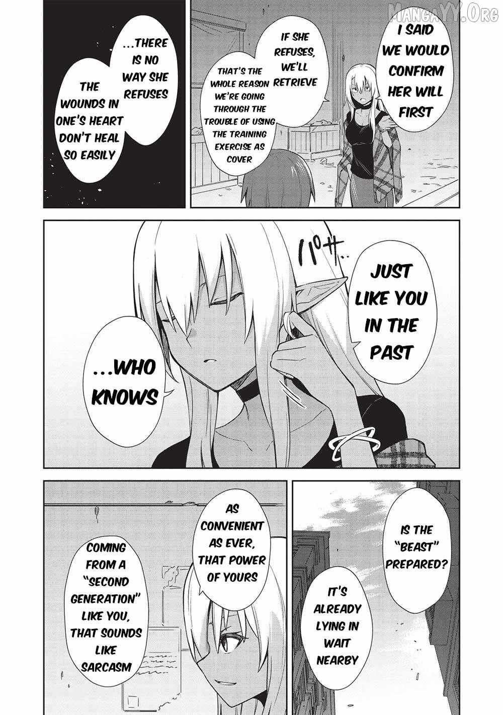 The holy knight's dark road Chapter 22 page 20 - 