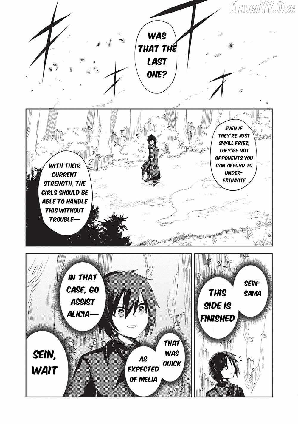 The holy knight's dark road Chapter 23 page 10 - 