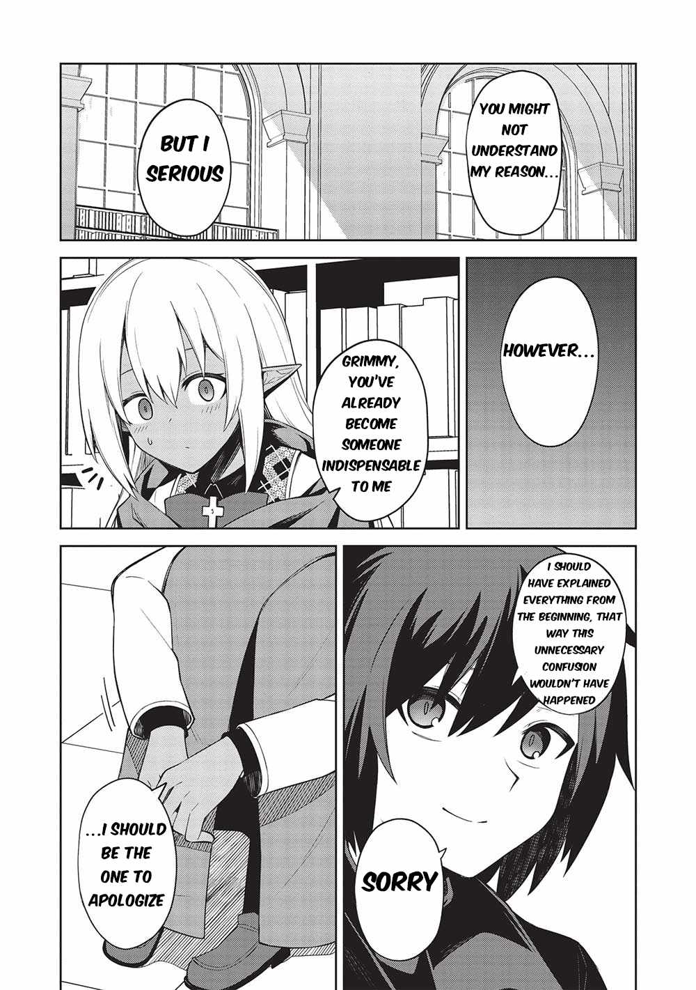 The holy knight's dark road Chapter 24 page 10 - 