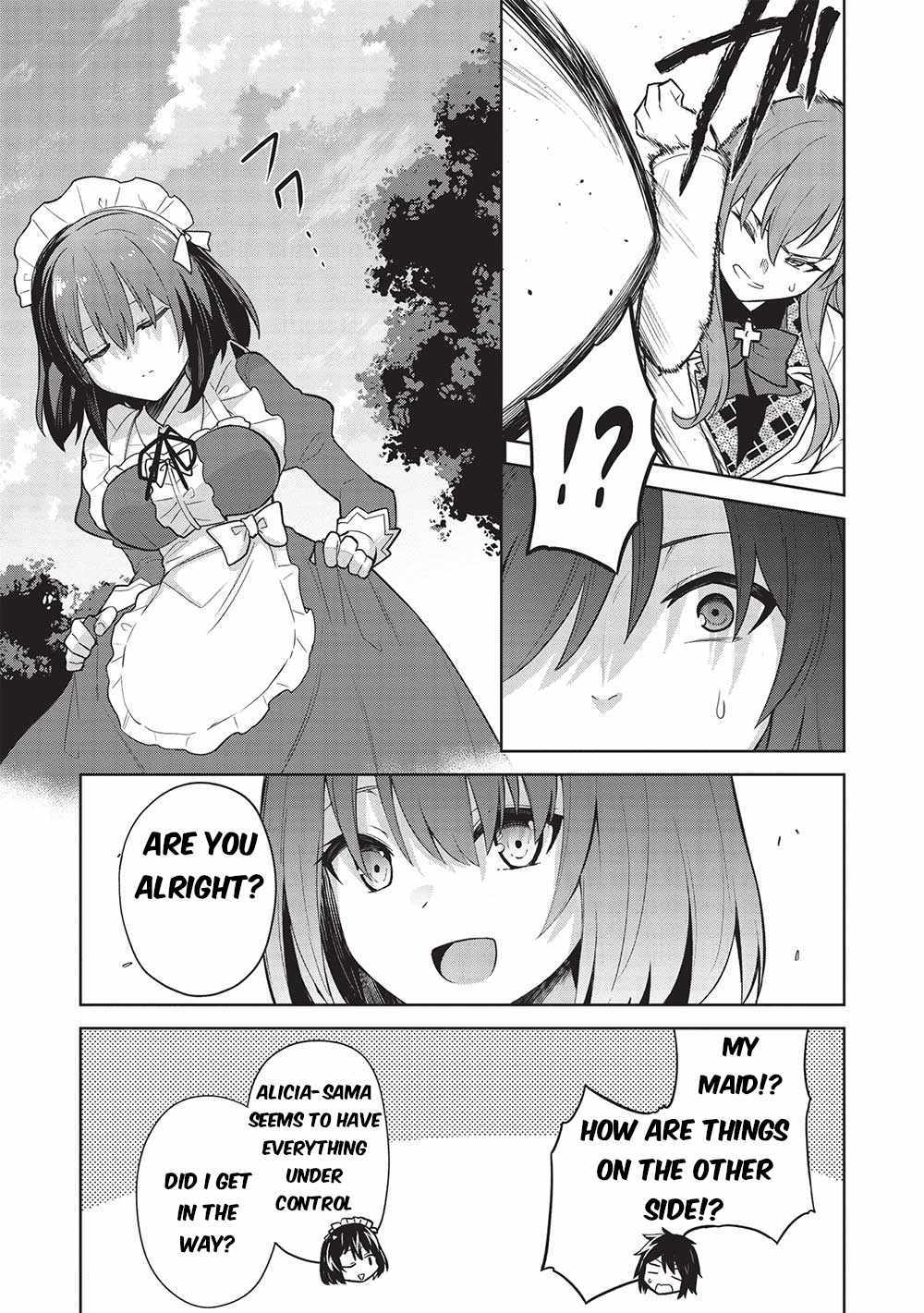 The holy knight's dark road Chapter 26 page 16 - 