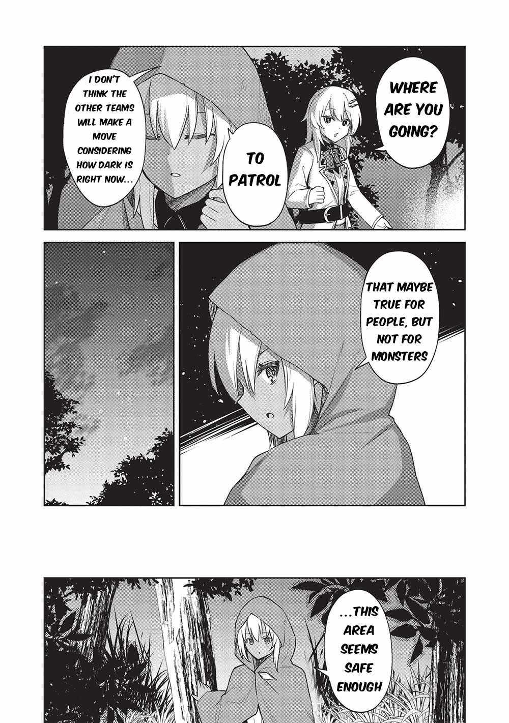 The holy knight's dark road Chapter 27 page 14 - 