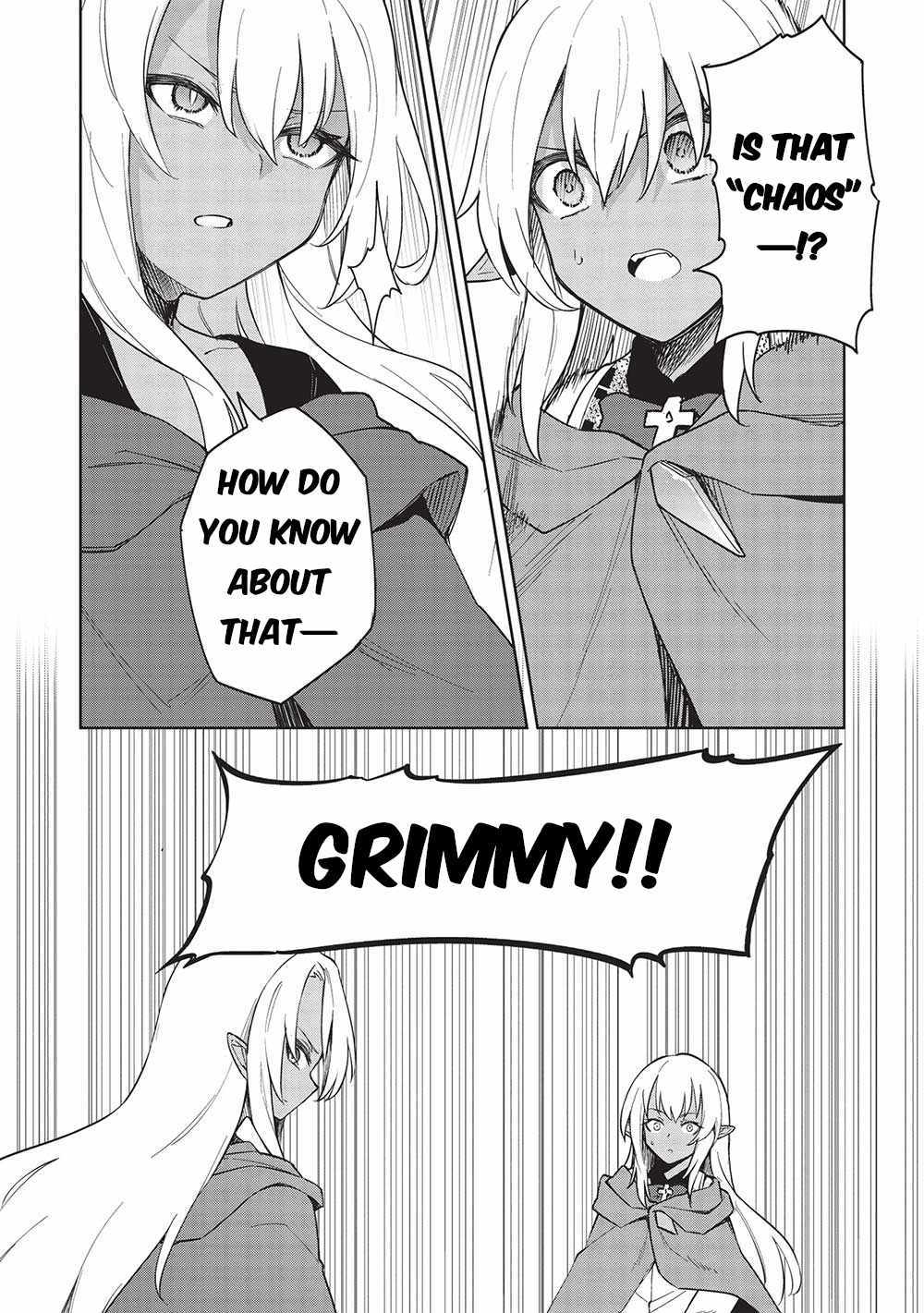 The holy knight's dark road Chapter 27 page 20 - 