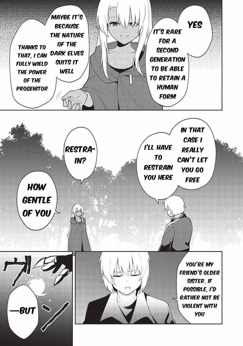 The holy knight's dark road Chapter 28 page 20 - 