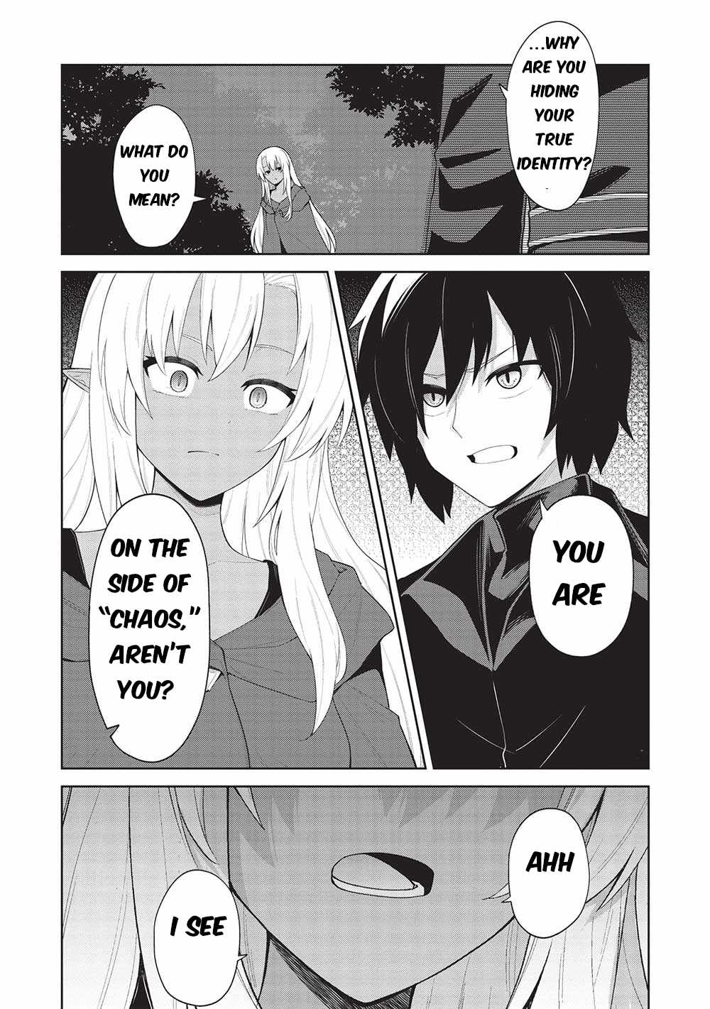 The holy knight's dark road Chapter 28 page 3 - 