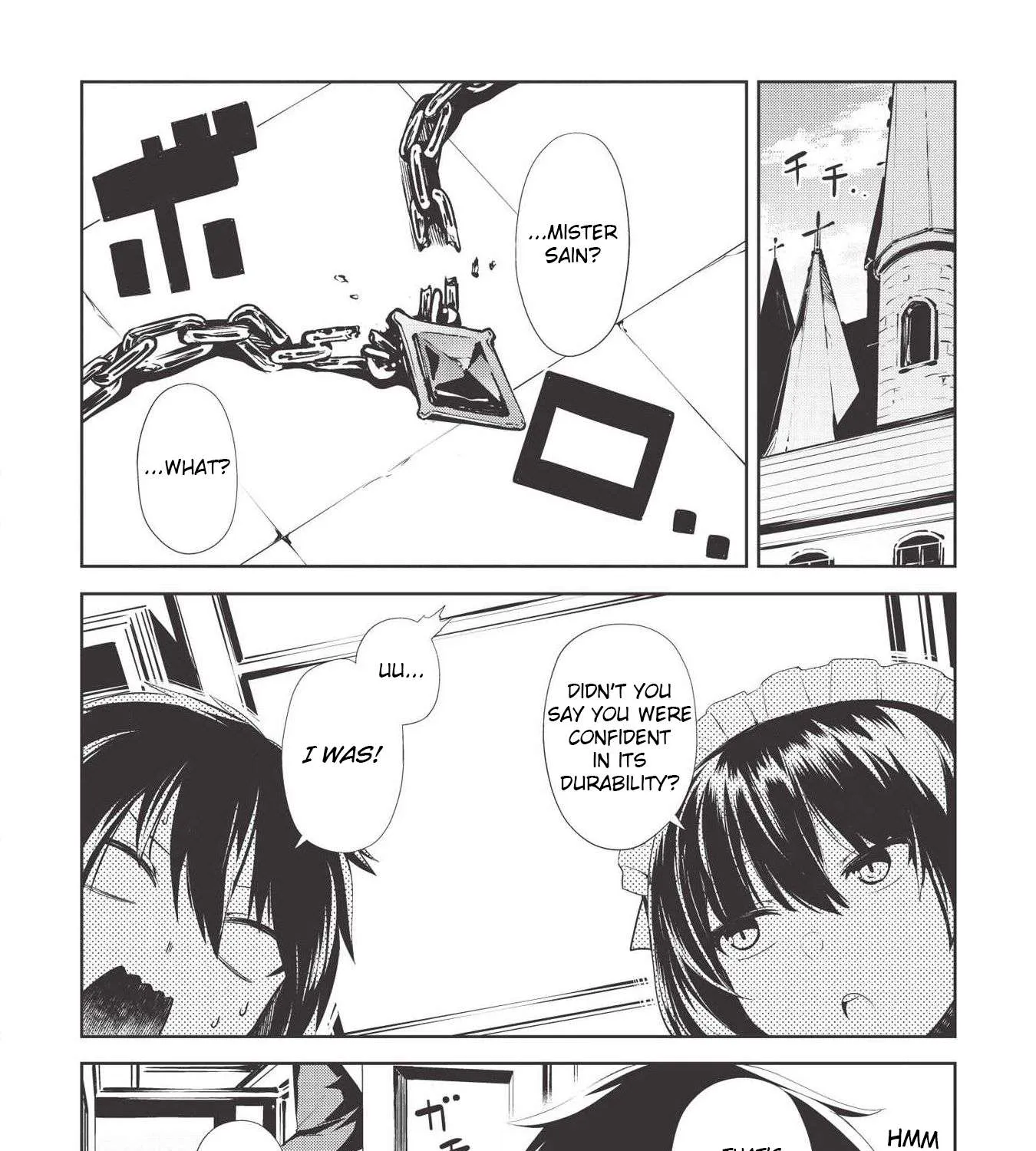 The holy knight's dark road Chapter 4 page 1 - 