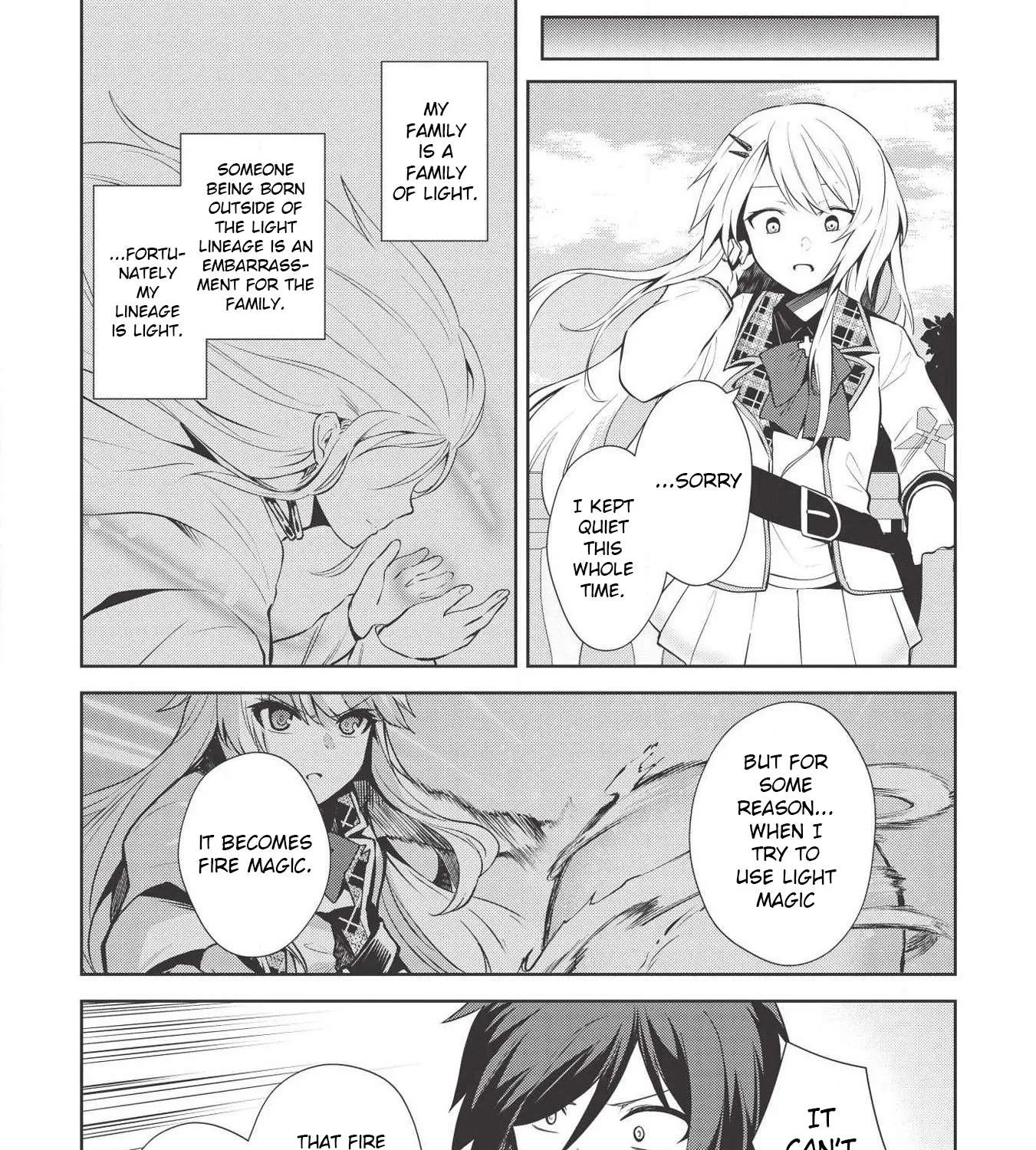 The holy knight's dark road Chapter 5 page 3 - 