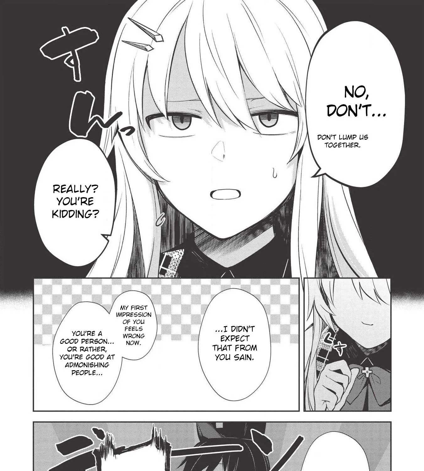 The holy knight's dark road Chapter 5 page 21 - 