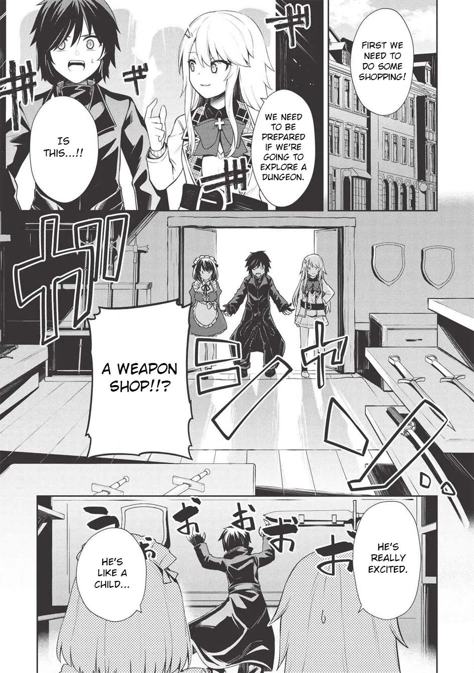 The holy knight's dark road Chapter 6 page 13 - 