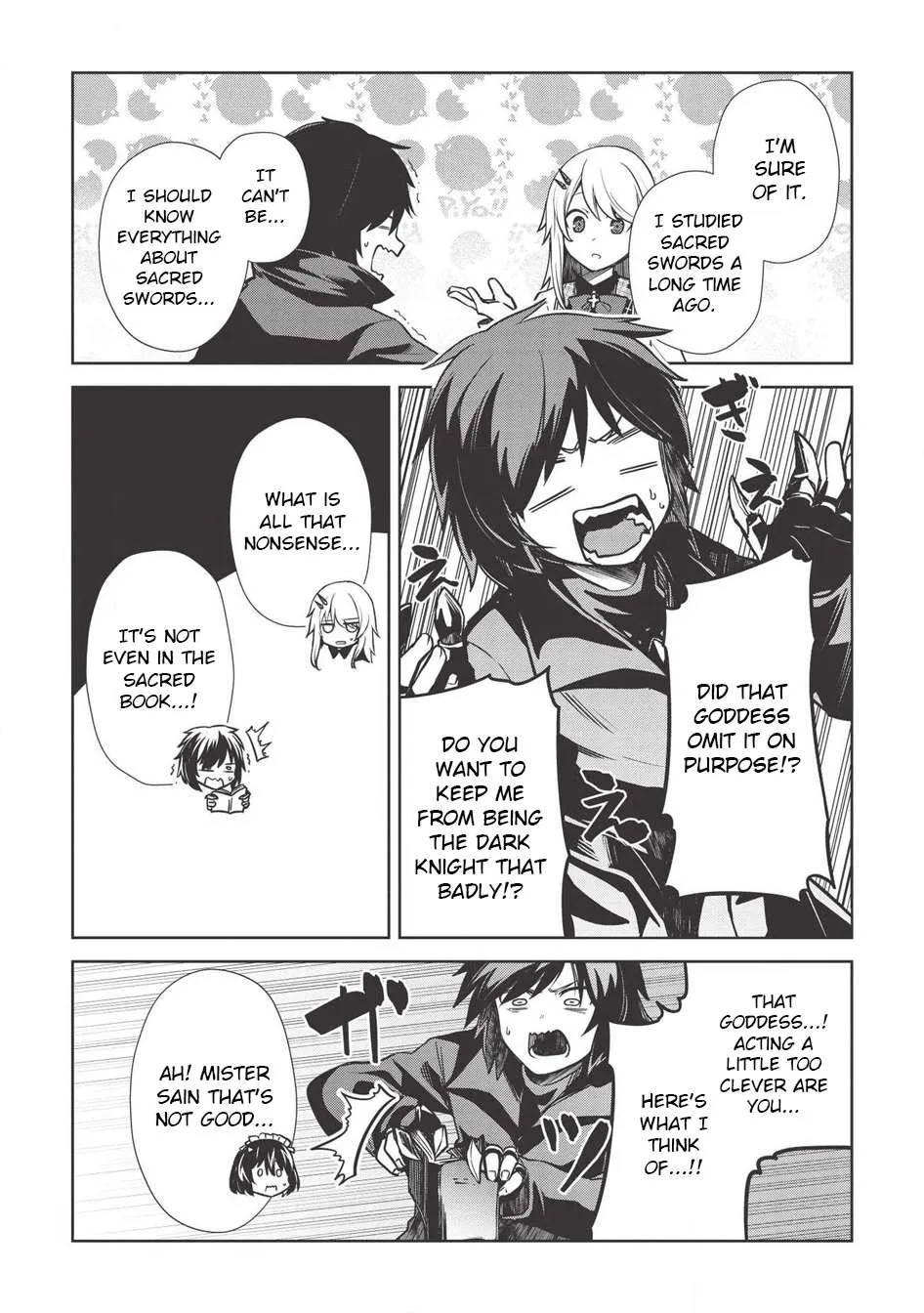 The holy knight's dark road Chapter 6 page 10 - 