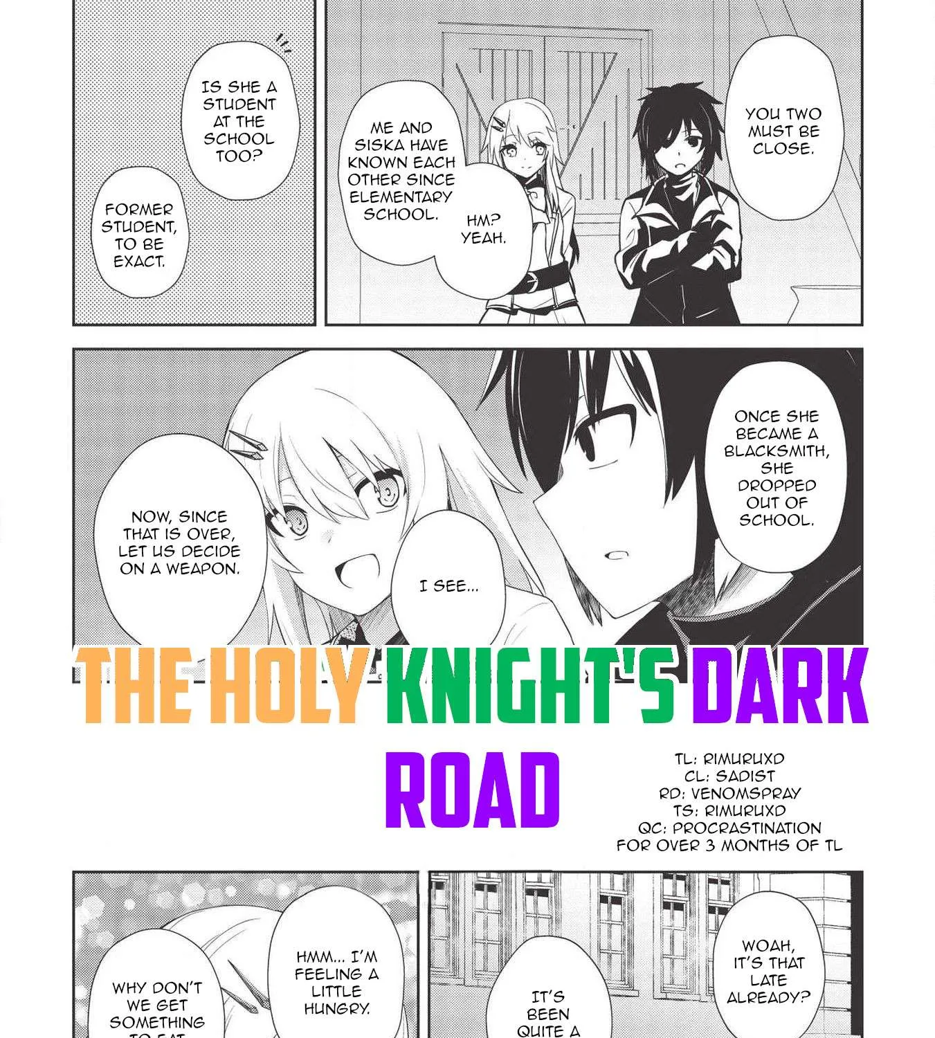 The holy knight's dark road Chapter 7 page 11 - 