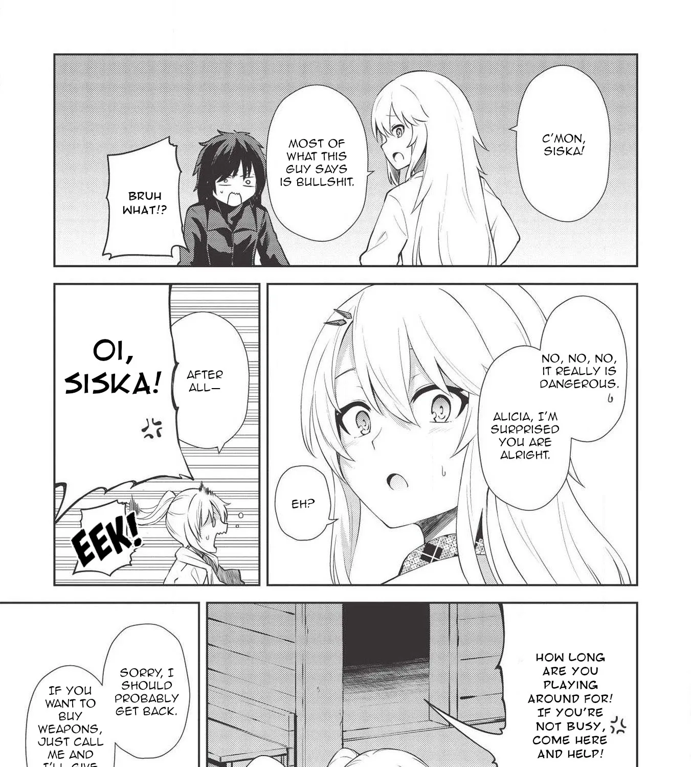 The holy knight's dark road Chapter 7 page 9 - 