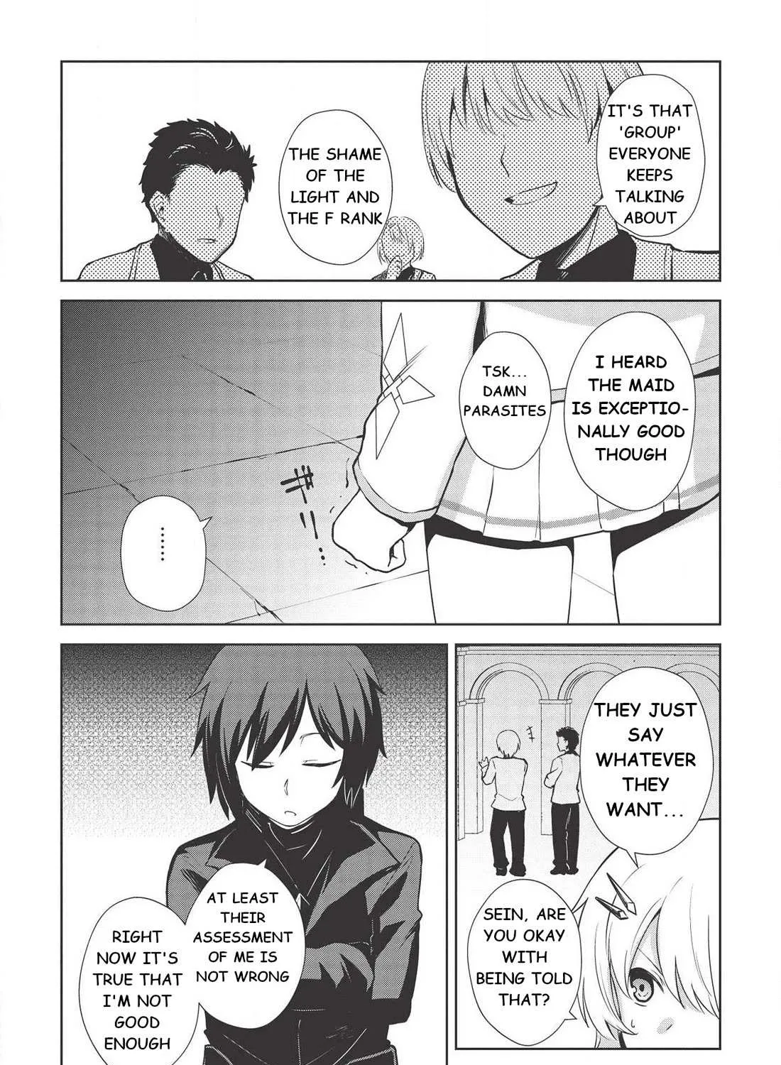 The holy knight's dark road Chapter 8 page 22 - 