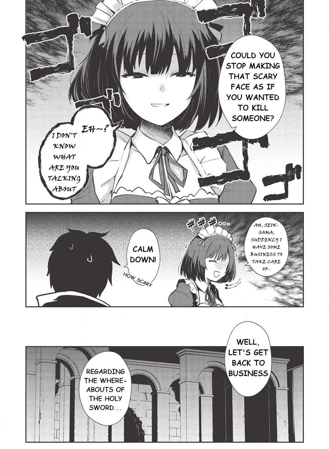 The holy knight's dark road Chapter 8 page 26 - 