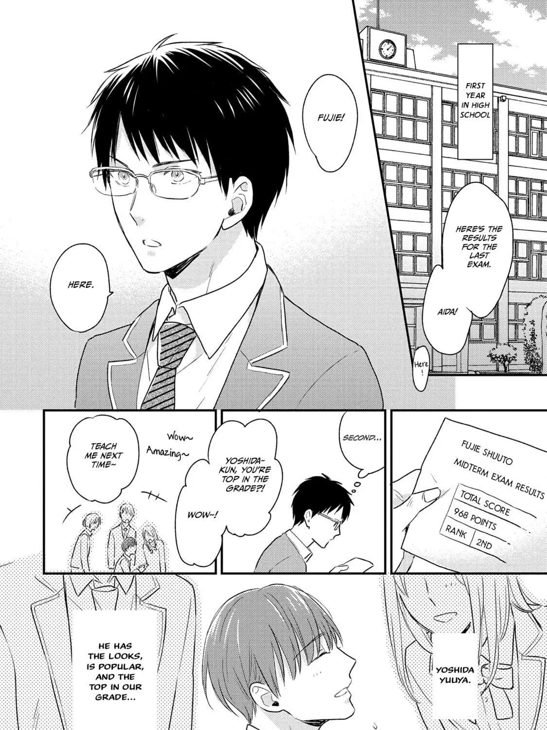 The Hysteric Black-Haired Glasses Guy is Unexpectedly Cute Chapter 1 page 11 - 