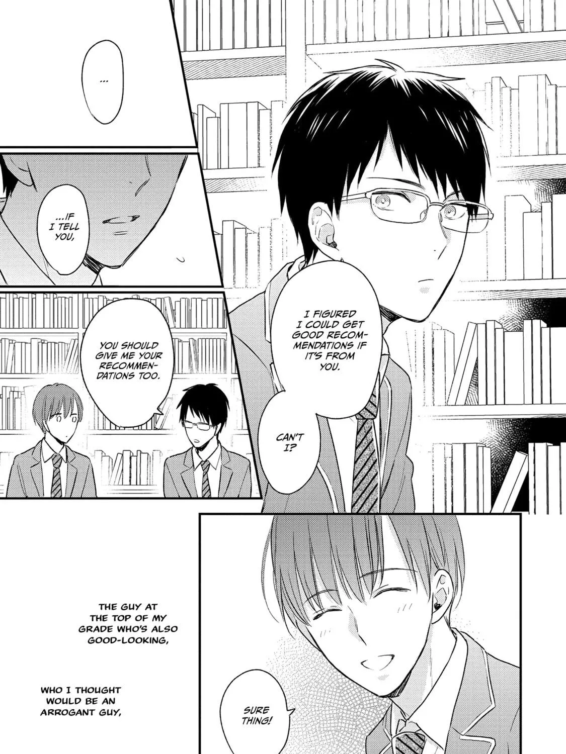 The Hysteric Black-Haired Glasses Guy is Unexpectedly Cute Chapter 1 page 17 - 