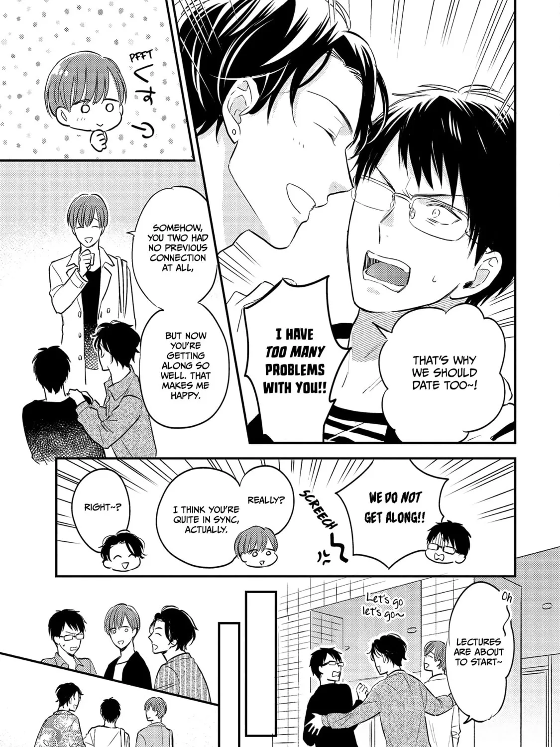 The Hysteric Black-Haired Glasses Guy is Unexpectedly Cute Chapter 2 page 13 - 