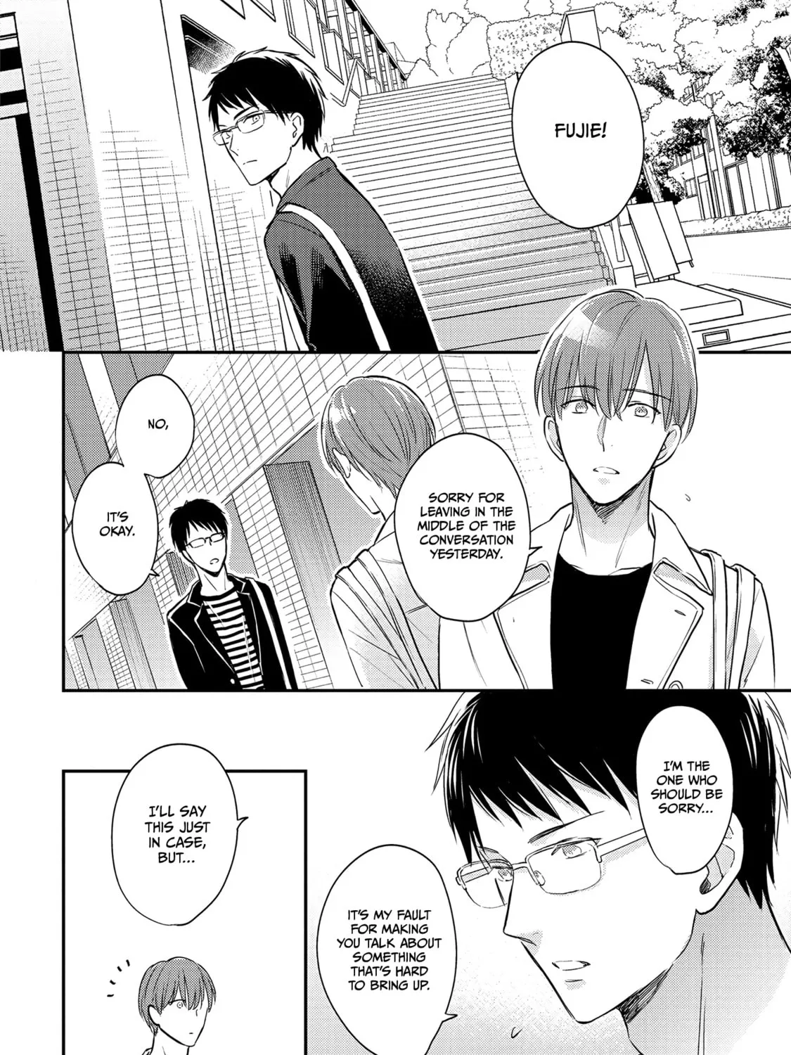 The Hysteric Black-Haired Glasses Guy is Unexpectedly Cute Chapter 2 page 3 - 