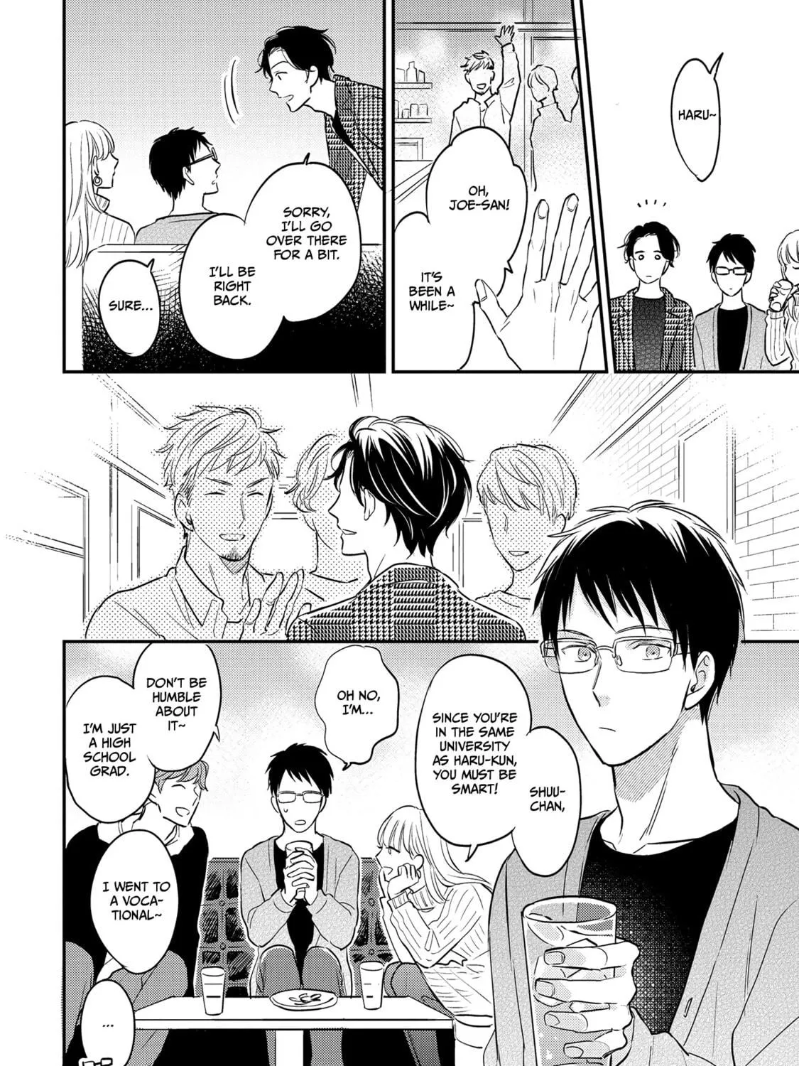 The Hysteric Black-Haired Glasses Guy is Unexpectedly Cute Chapter 2 page 35 - 