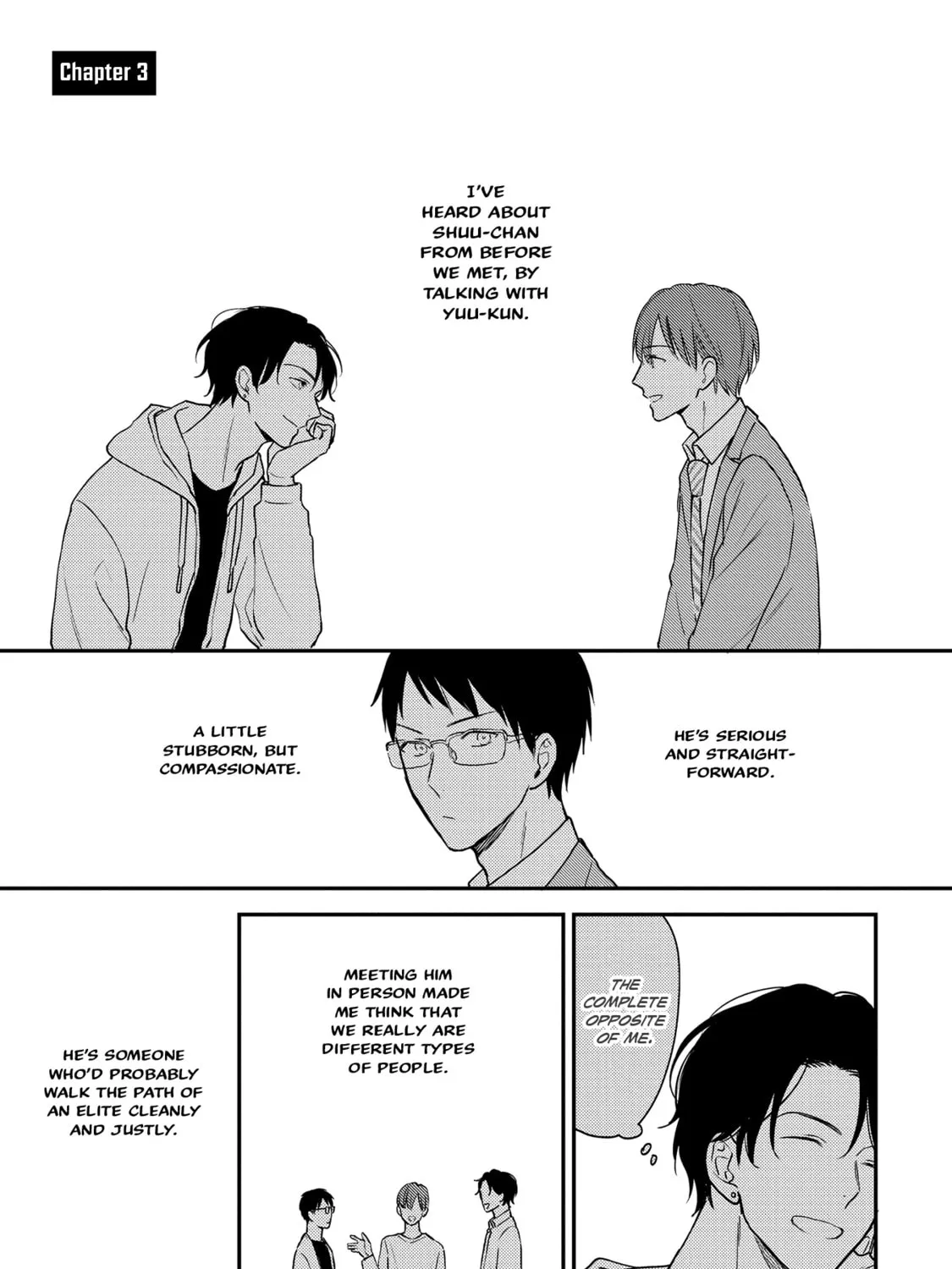 The Hysteric Black-Haired Glasses Guy is Unexpectedly Cute Chapter 3 page 1 - 