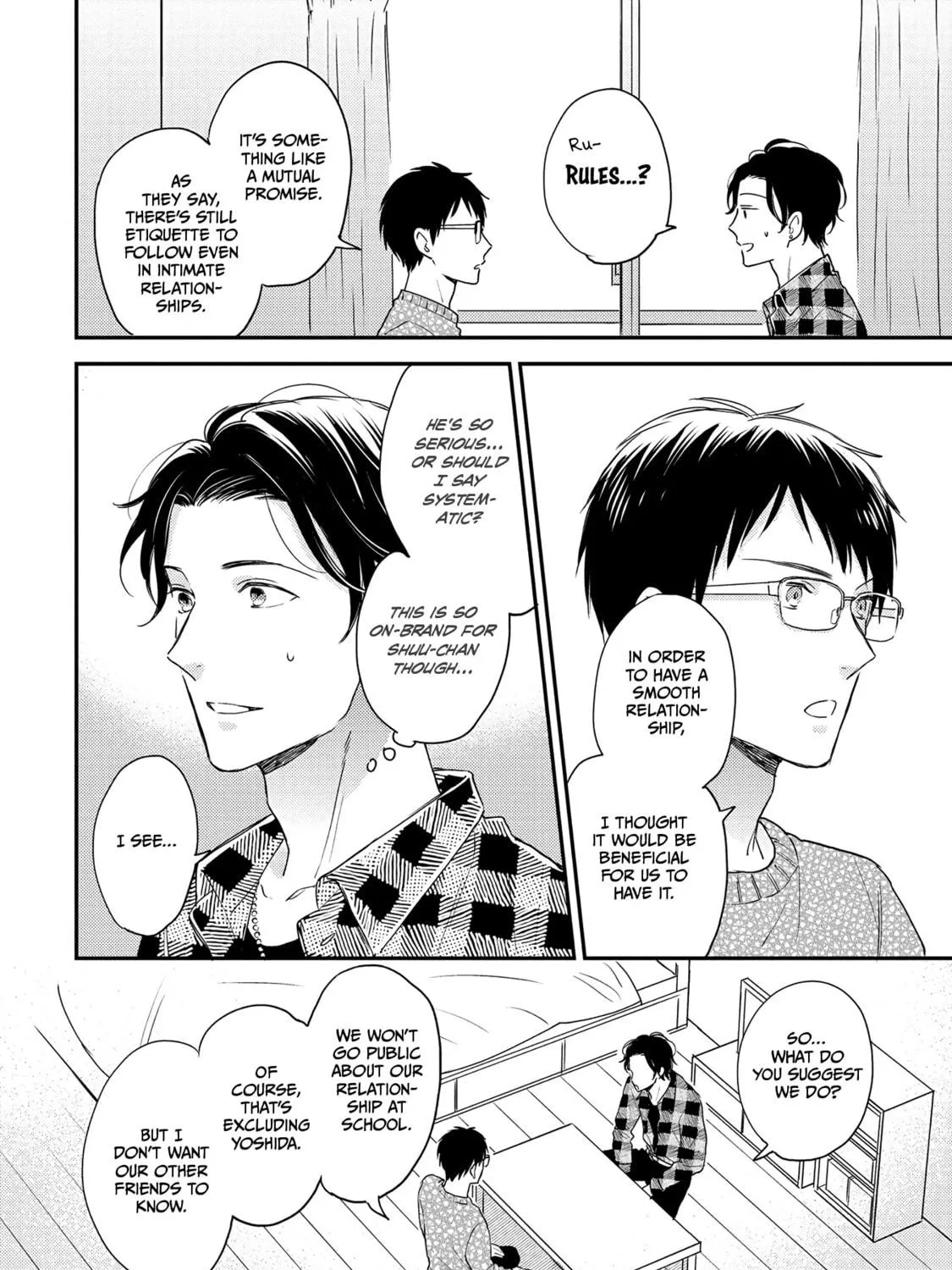 The Hysteric Black-Haired Glasses Guy is Unexpectedly Cute Chapter 4 page 11 - 
