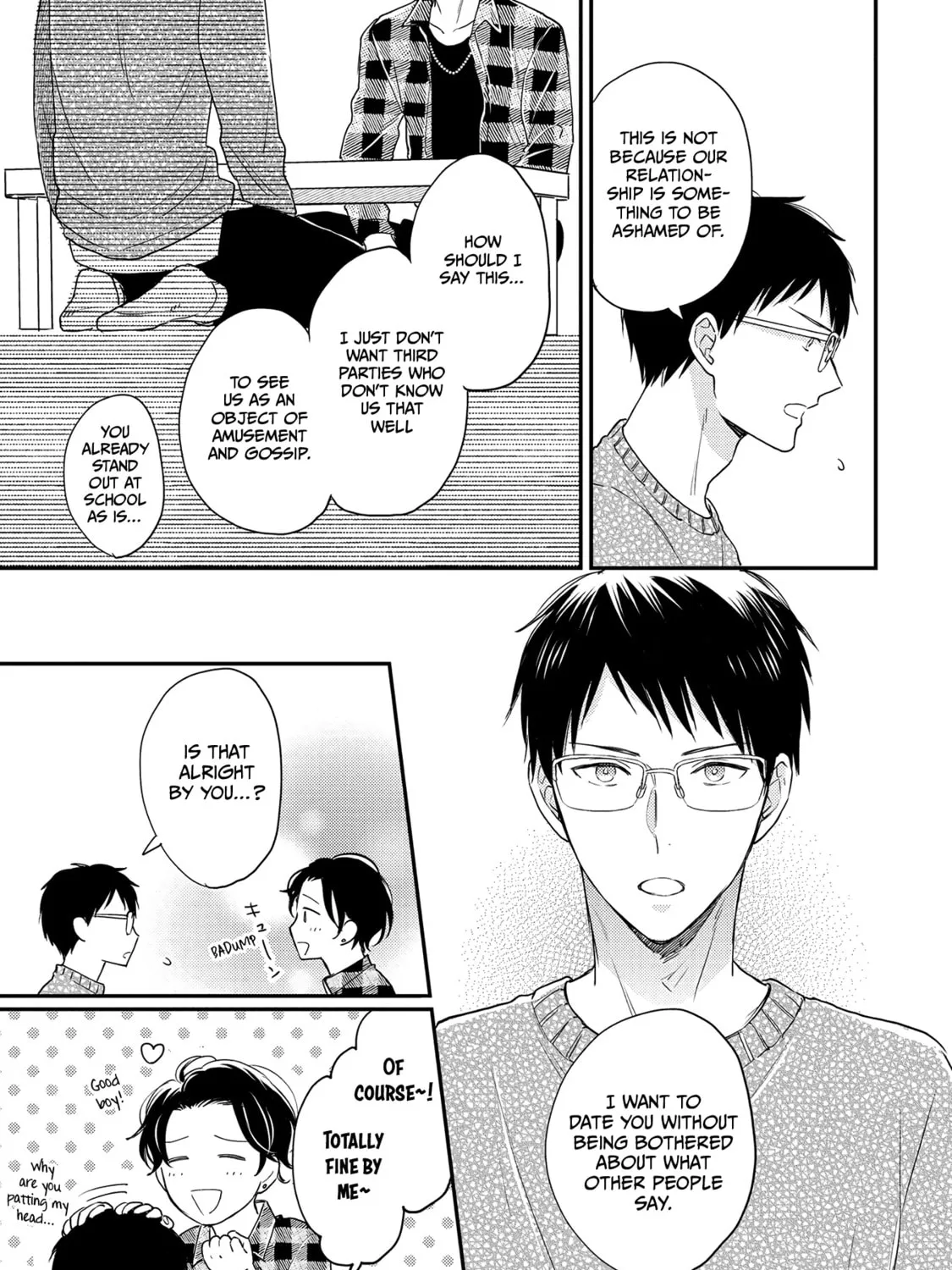 The Hysteric Black-Haired Glasses Guy is Unexpectedly Cute Chapter 4 page 13 - 