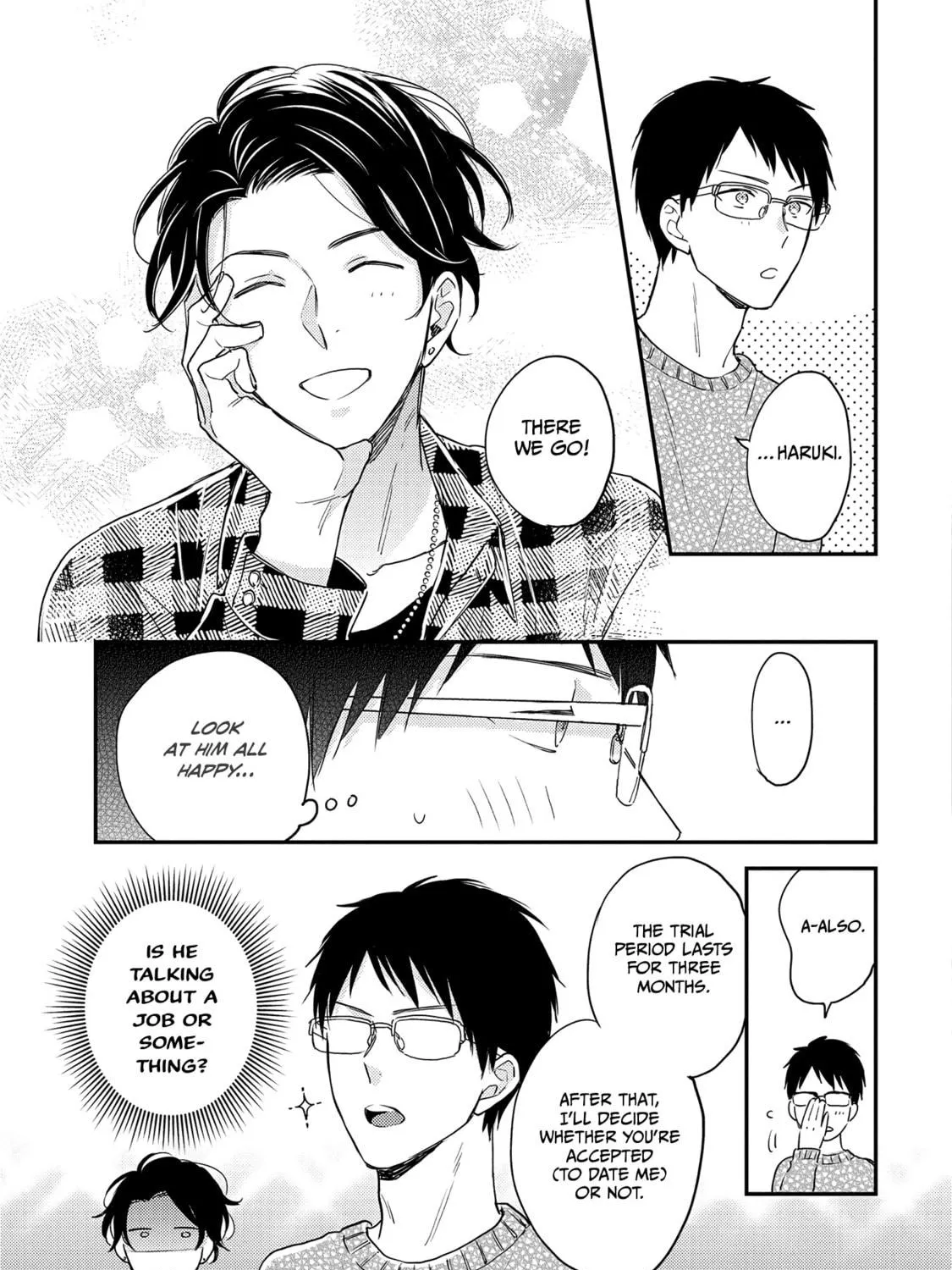 The Hysteric Black-Haired Glasses Guy is Unexpectedly Cute Chapter 4 page 17 - 