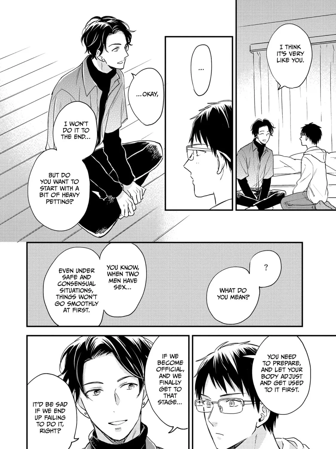 The Hysteric Black-Haired Glasses Guy is Unexpectedly Cute Chapter 4 page 43 - 